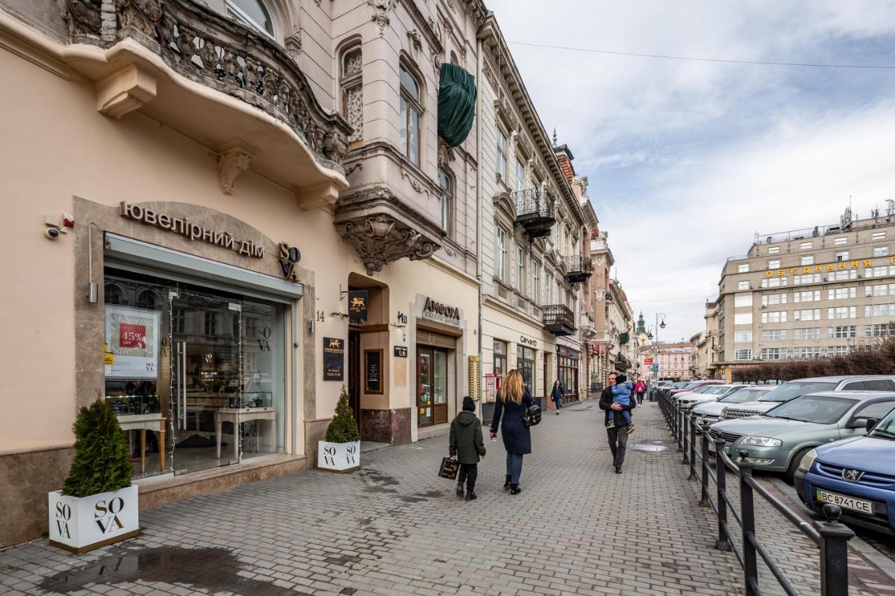 Bookinist Apartment Lviv Eksteriør billede